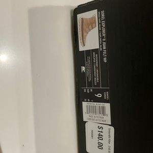 New in Box Sorel Explorer II Joan Felt WP